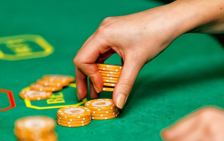 Pilha (stack) de fichas de cassino